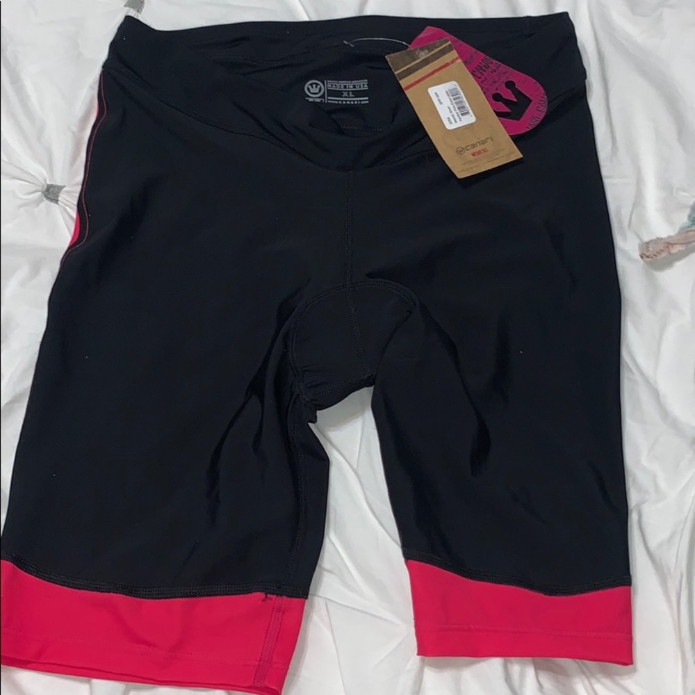 Canari Cycling Shorts In Panther Pink